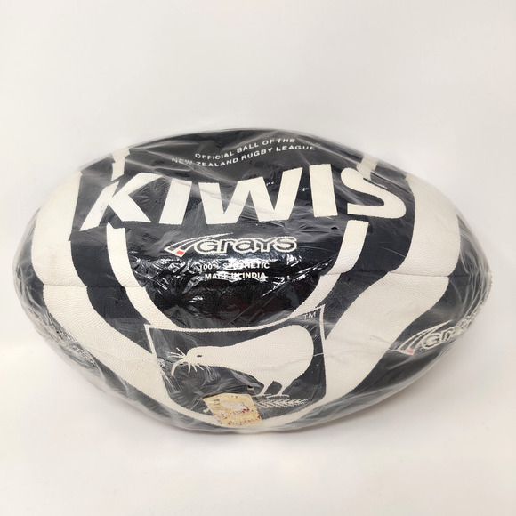 New Zealand Rugby League KIWIS NZRL Ball Size 5 Synthetic Sealed Souvenir Black - Picture 12 of 14